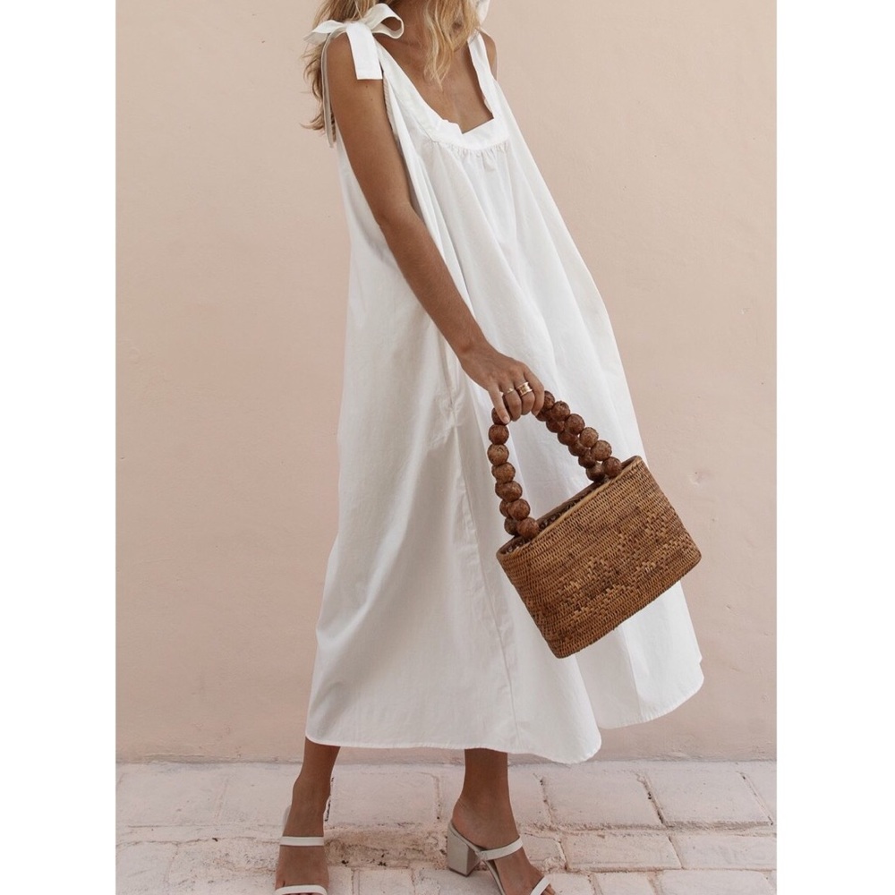 Posse White Sleeveless Dress